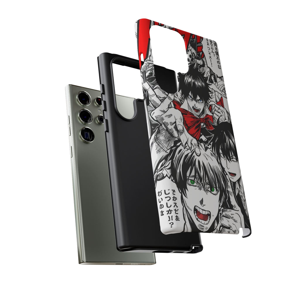 Anime Tough Phone Case with Bold Graphics