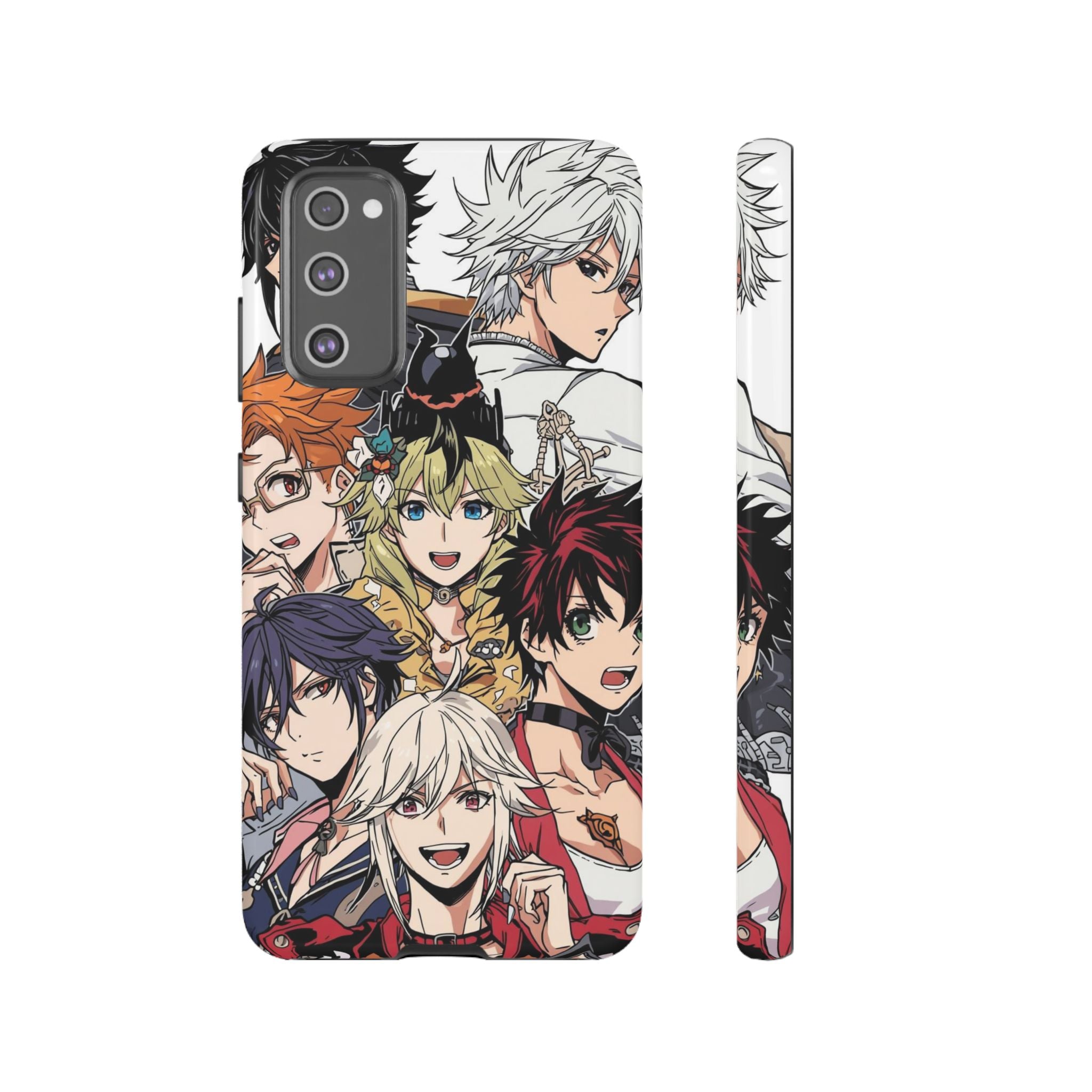 Anime Characters Tough Phone Case