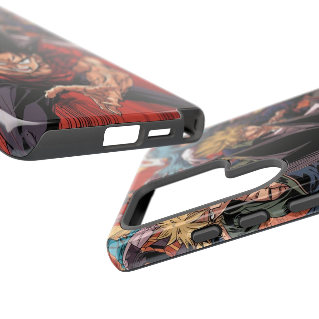 Anime Tough Case for Samsung Galaxy - Fierce Hero Design