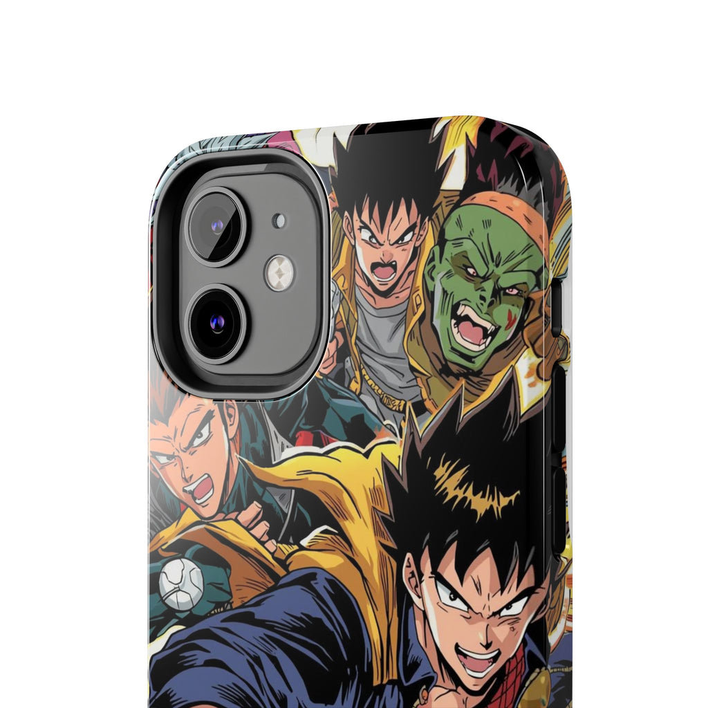 Anime Heroes Tough Phone Case – Durable Protection with Epic Designs