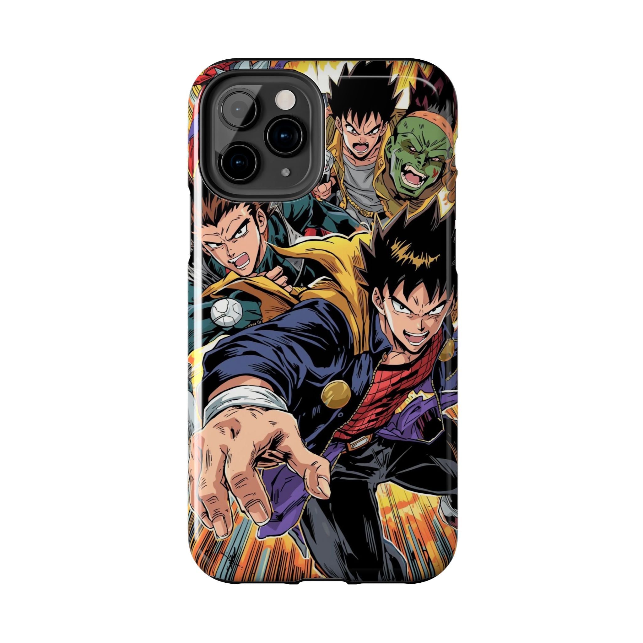 Anime Heroes Tough Phone Case – Durable Protection with Epic Designs