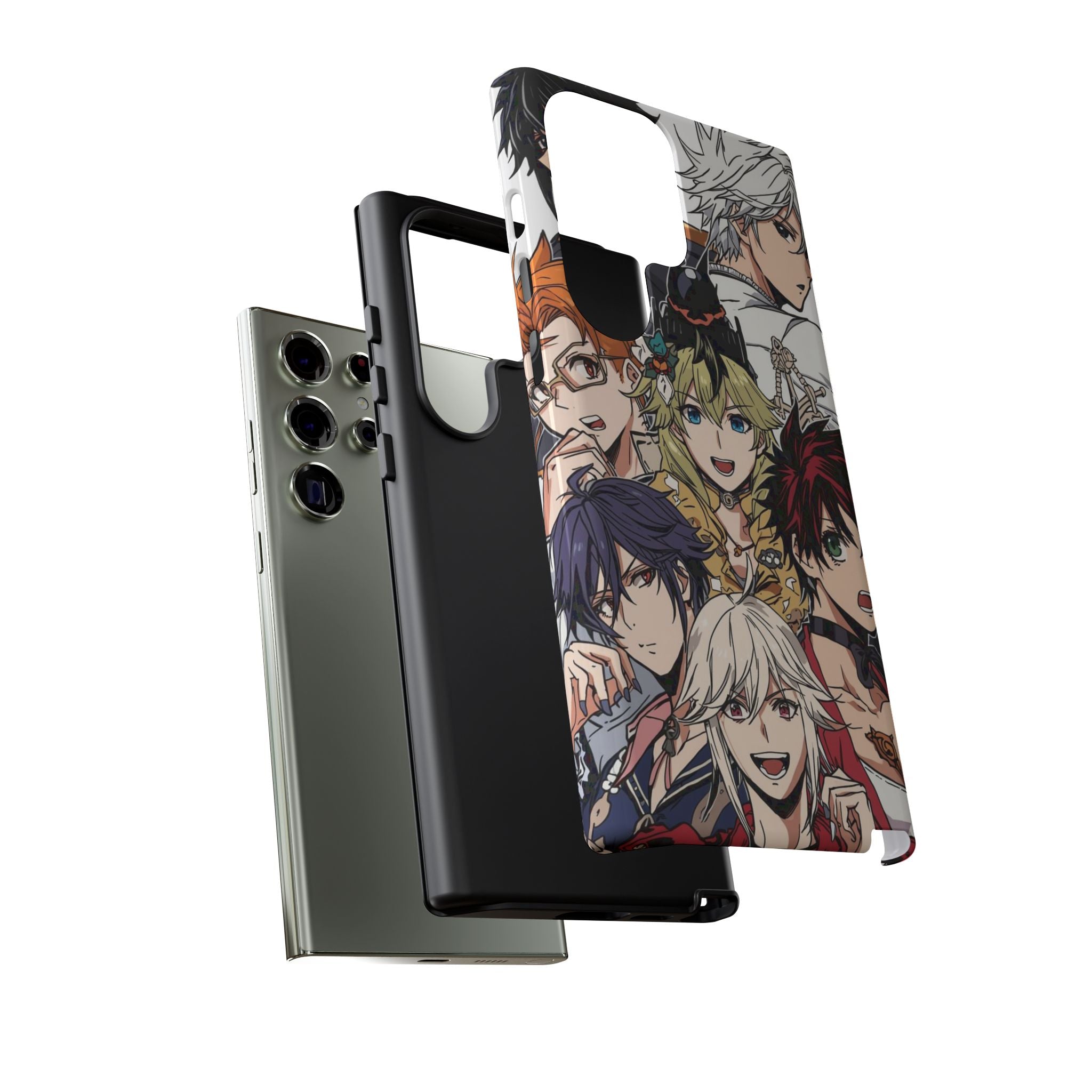 Anime Characters Tough Phone Case