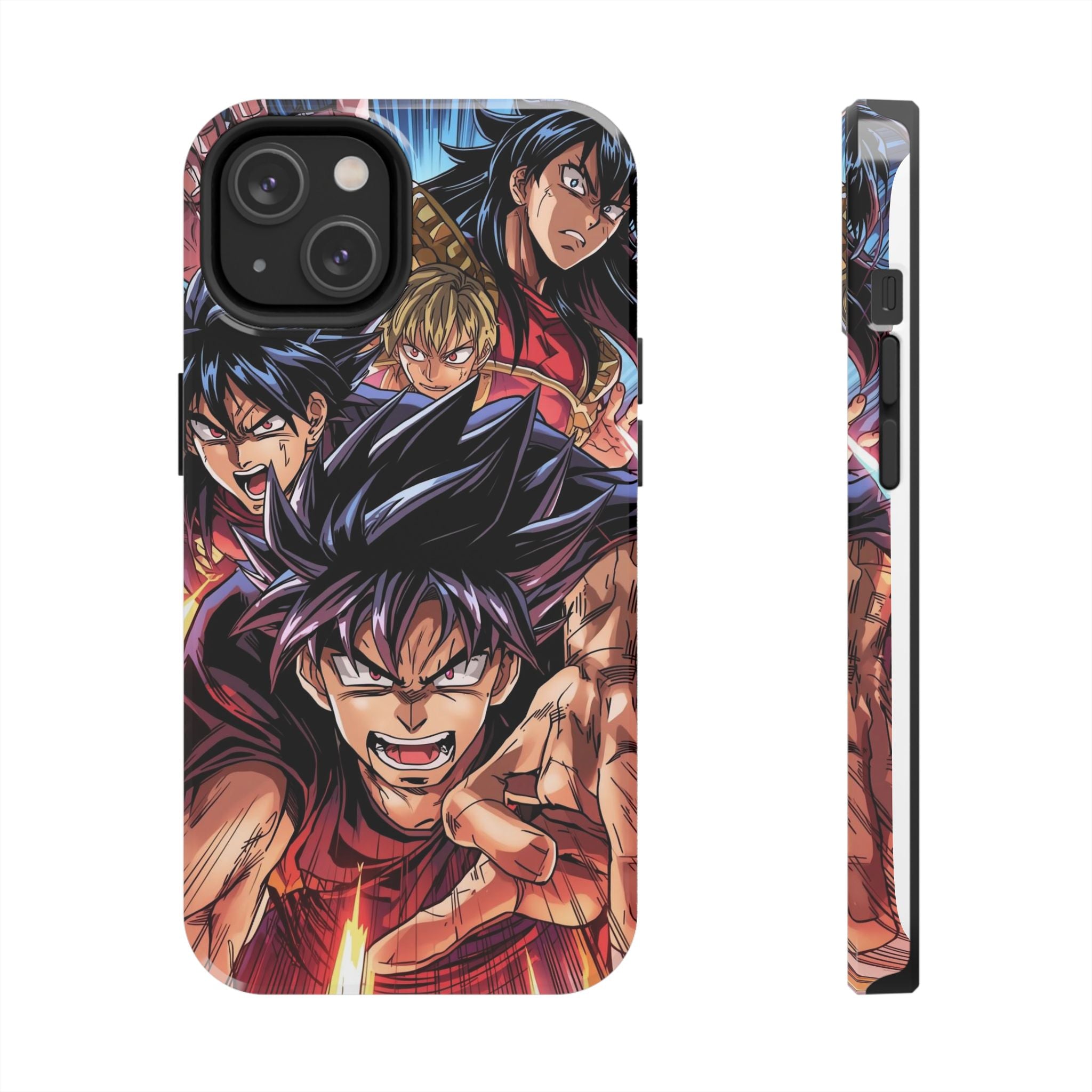 Anime Action Tough Phone Case for Gamers & Fans