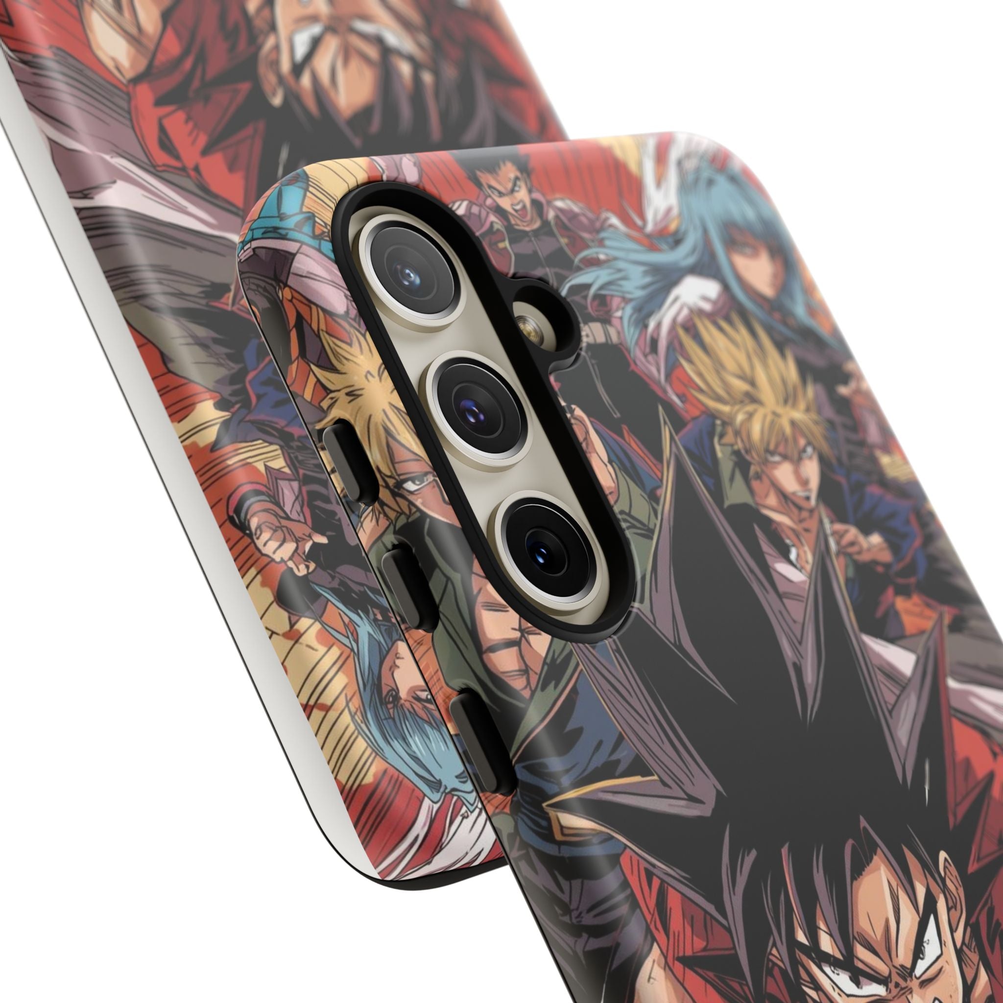 Anime Tough Case for Samsung Galaxy - Fierce Hero Design