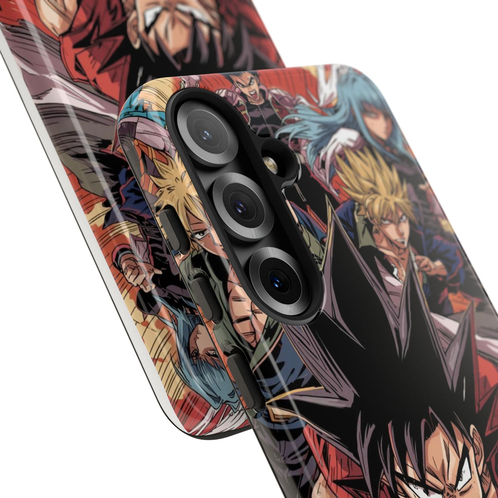 Anime Tough Case for Samsung Galaxy - Fierce Hero Design