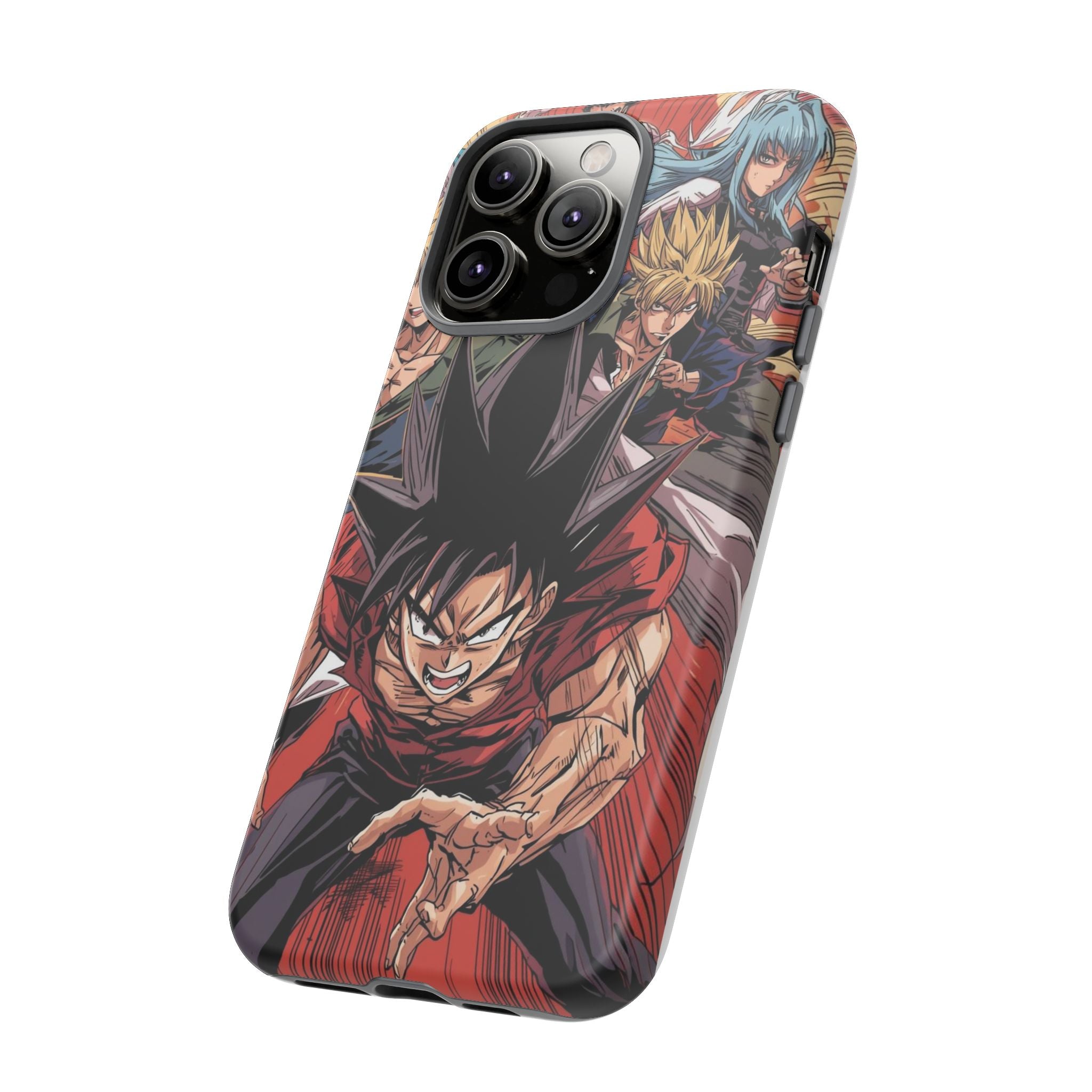 Anime Tough Case for Samsung Galaxy - Fierce Hero Design