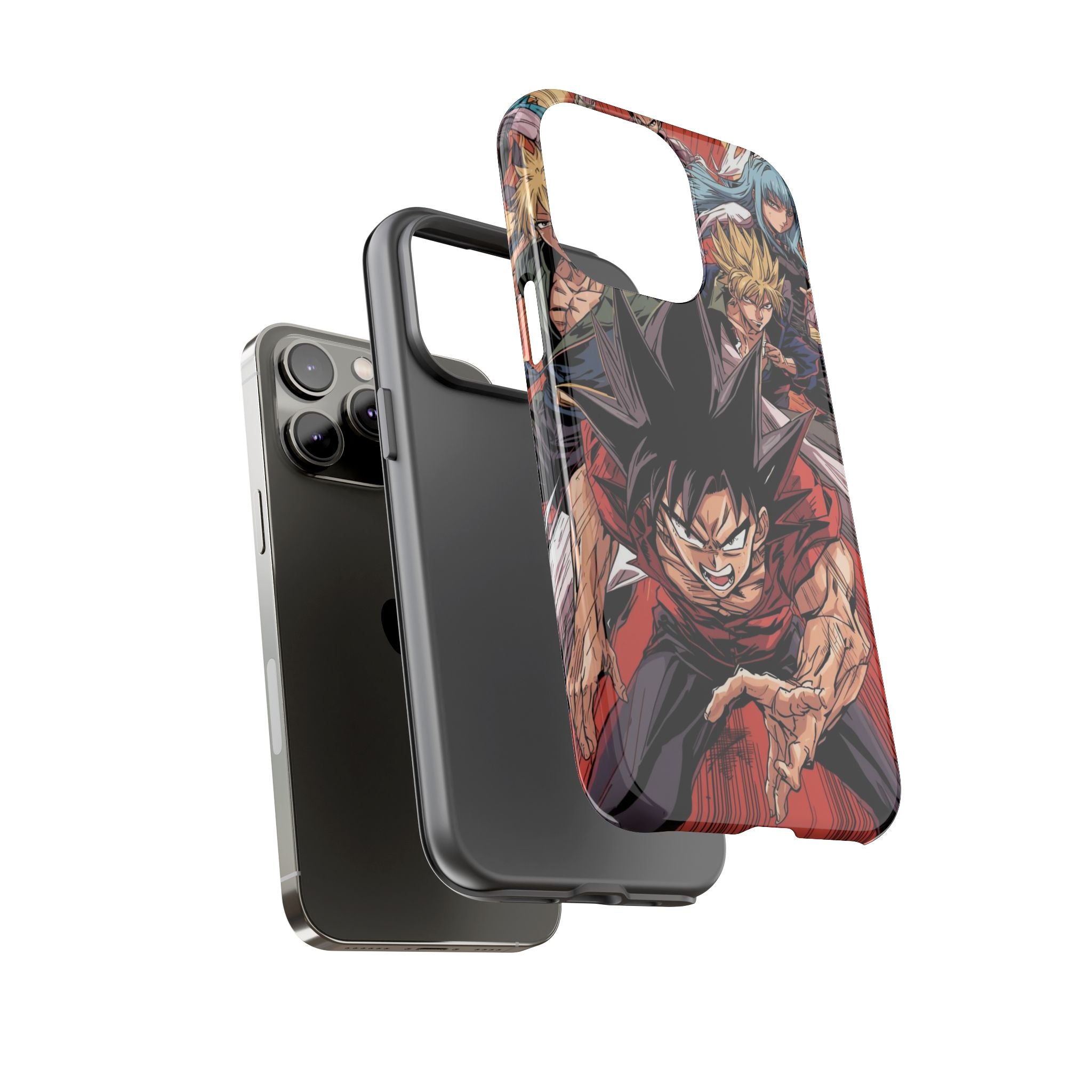 Anime Tough Case for Samsung Galaxy - Fierce Hero Design