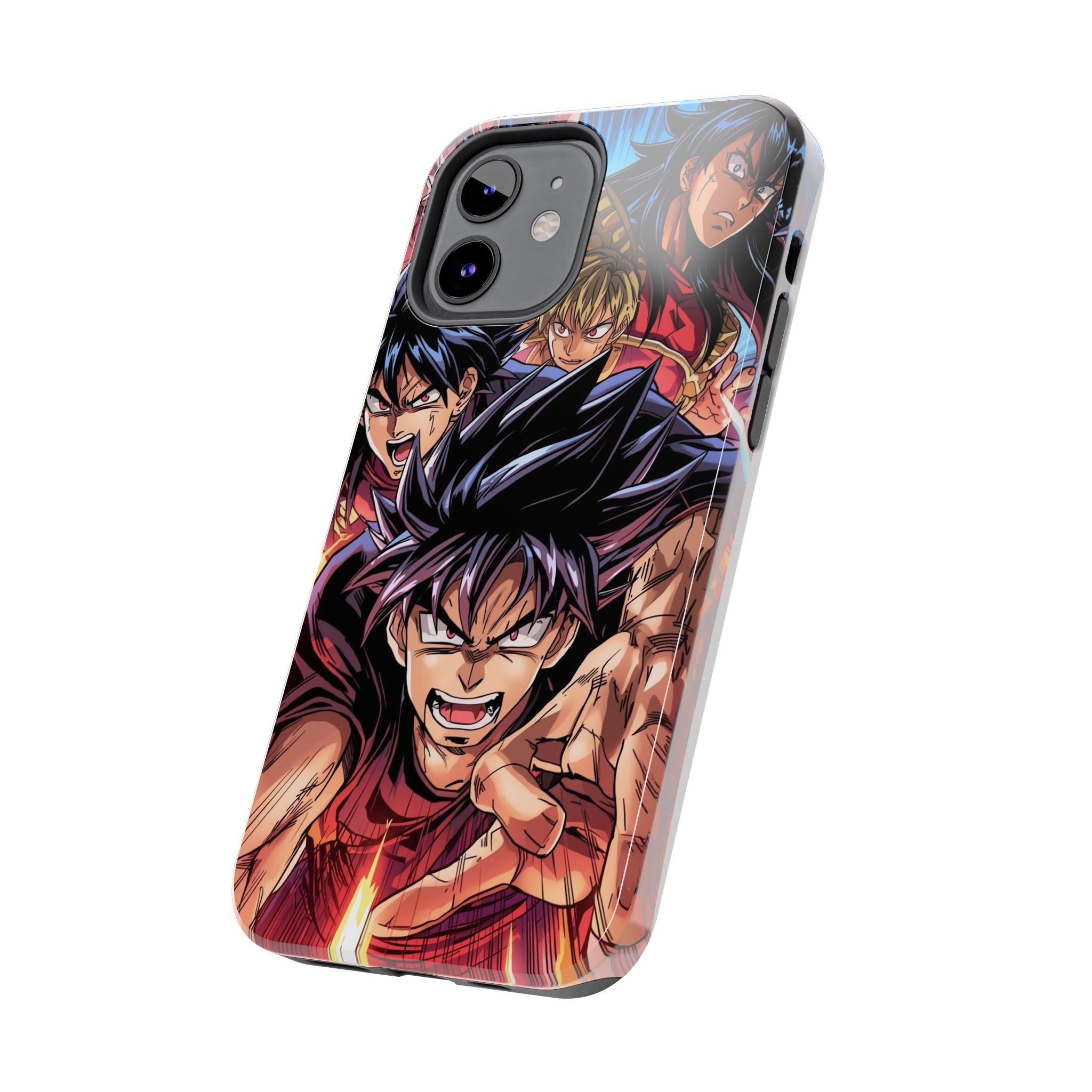 Anime Action Tough Phone Case for Gamers & Fans
