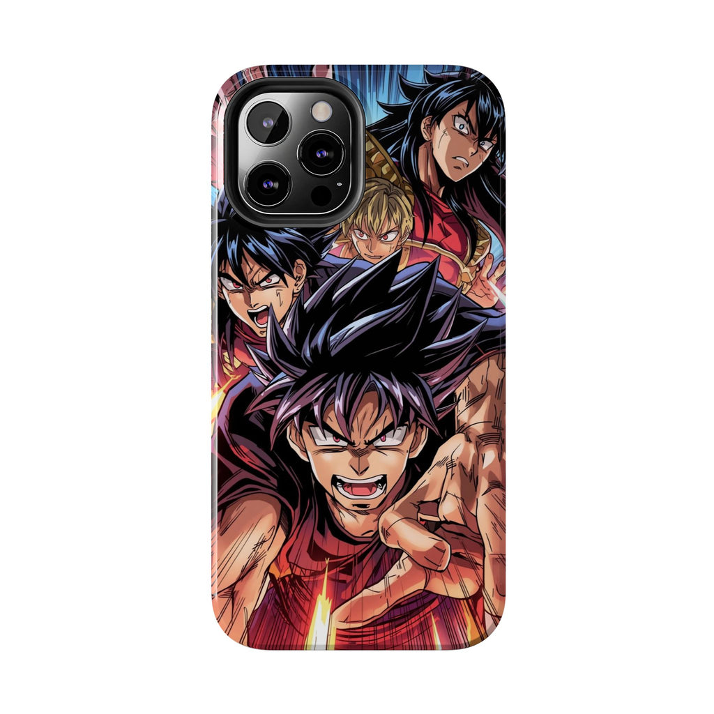 Anime Action Tough Phone Case for Gamers & Fans