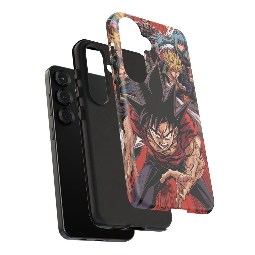 Anime Tough Case for Samsung Galaxy - Fierce Hero Design