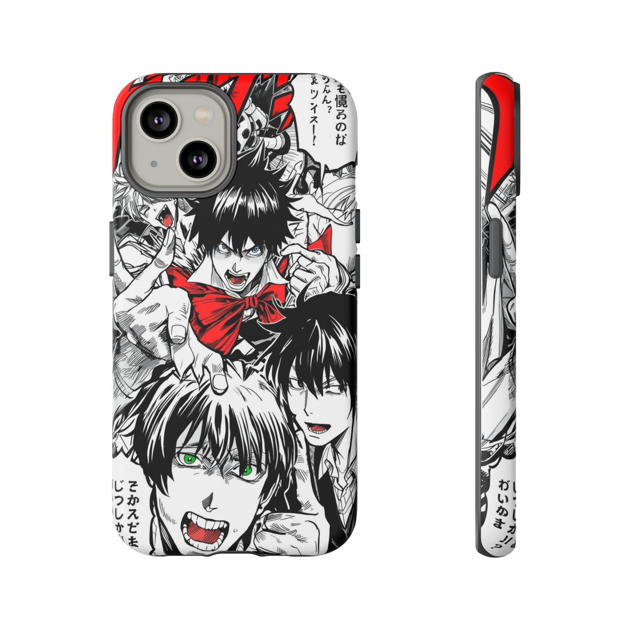 Anime Tough Phone Case with Bold Graphics