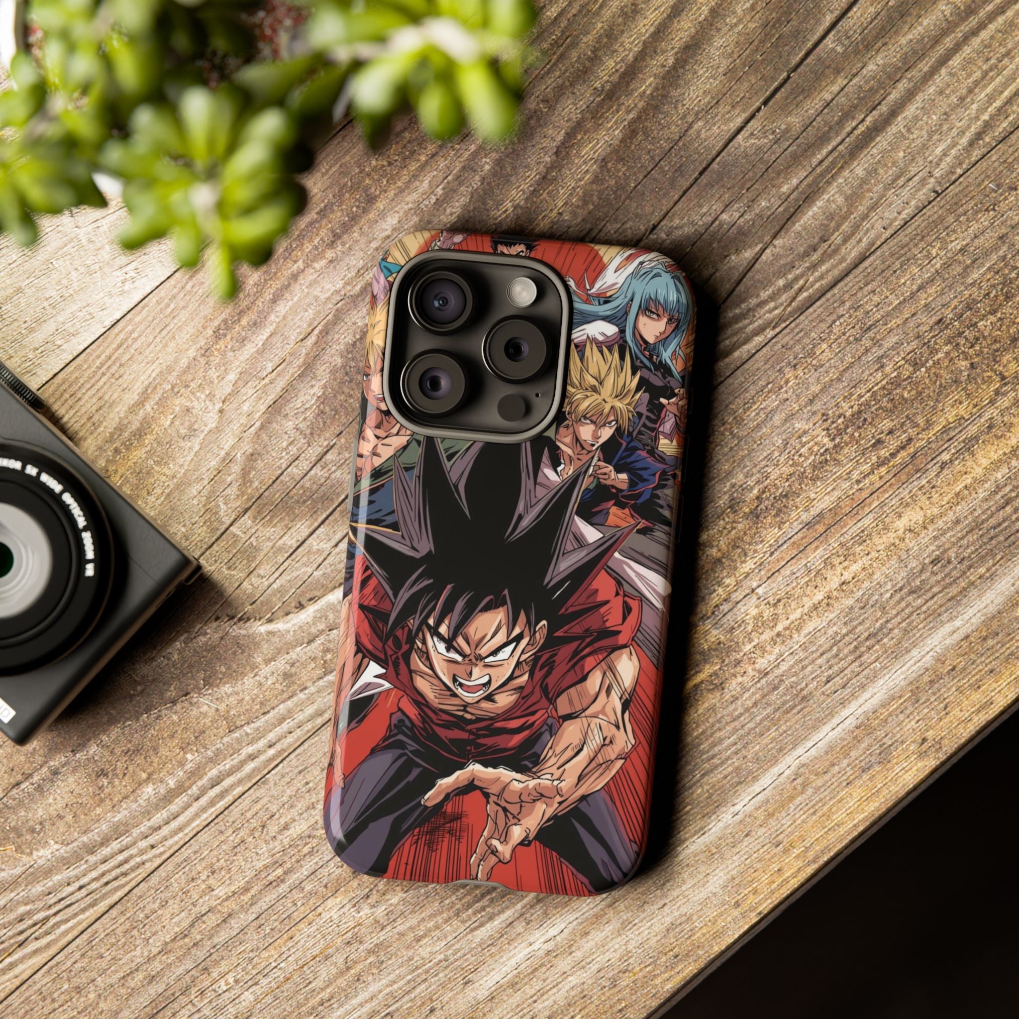 Anime Tough Case for Samsung Galaxy - Fierce Hero Design