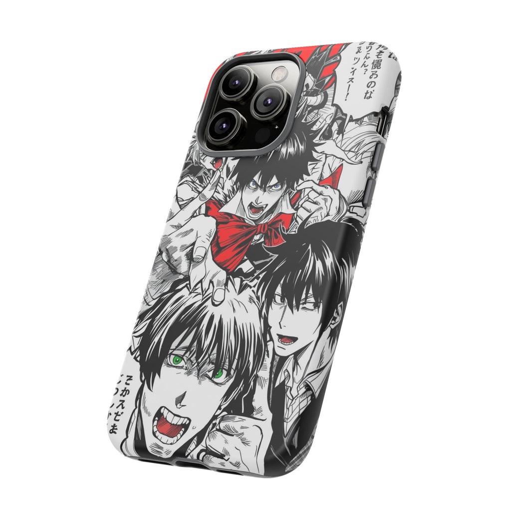 Anime Tough Phone Case with Bold Graphics