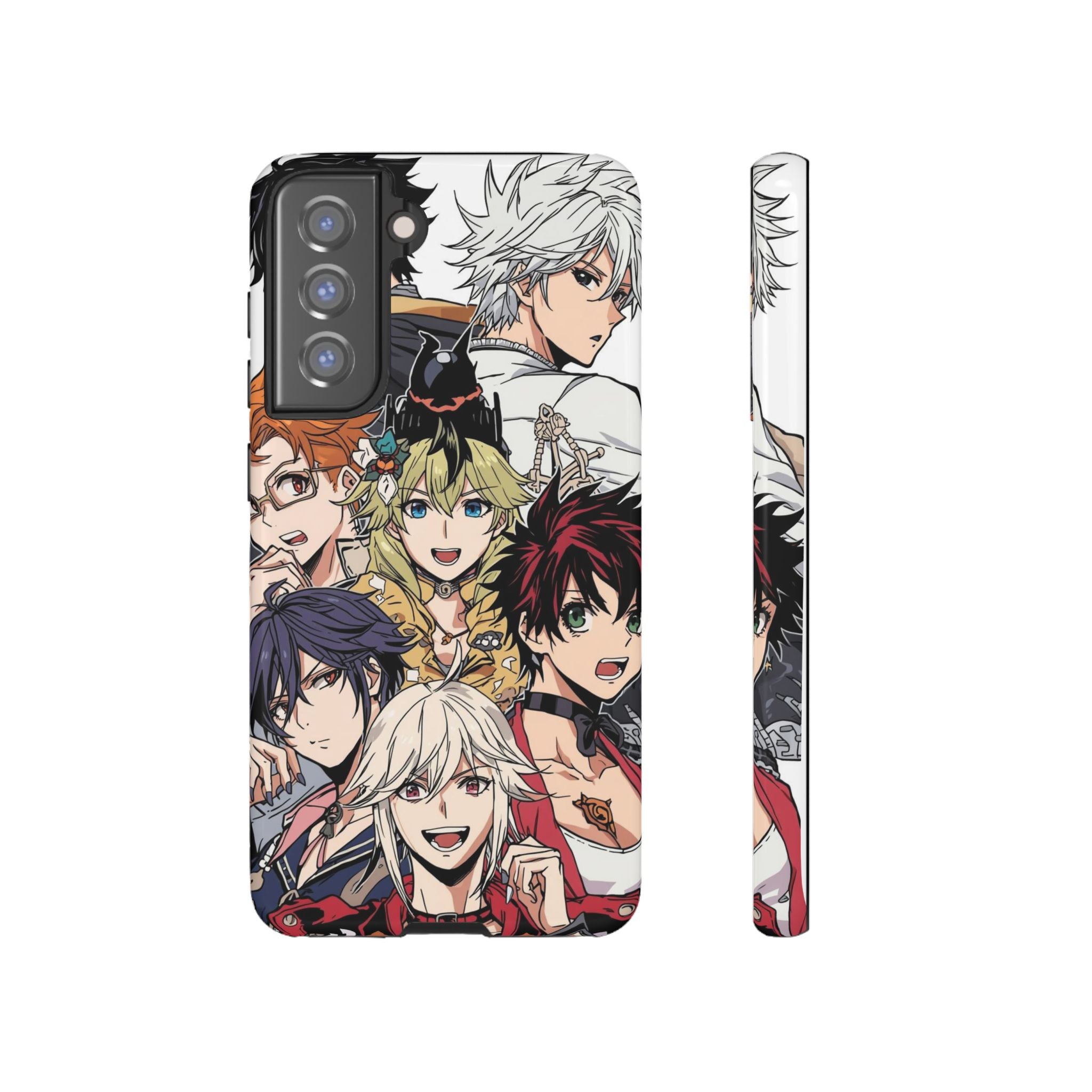 Anime Characters Tough Phone Case