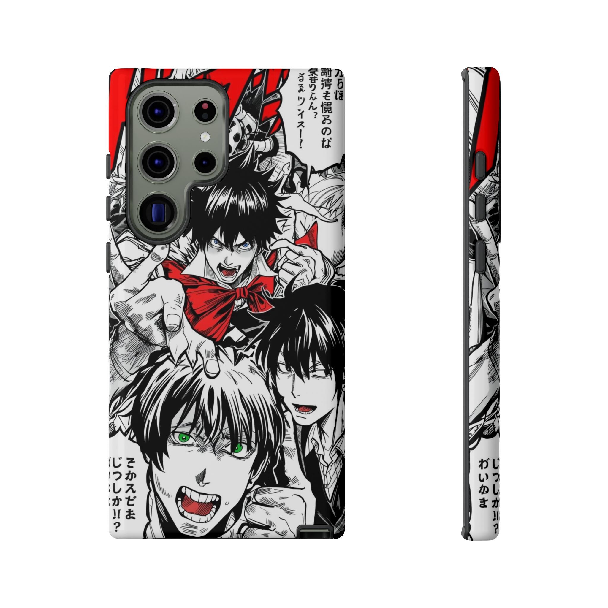 Anime Tough Phone Case with Bold Graphics