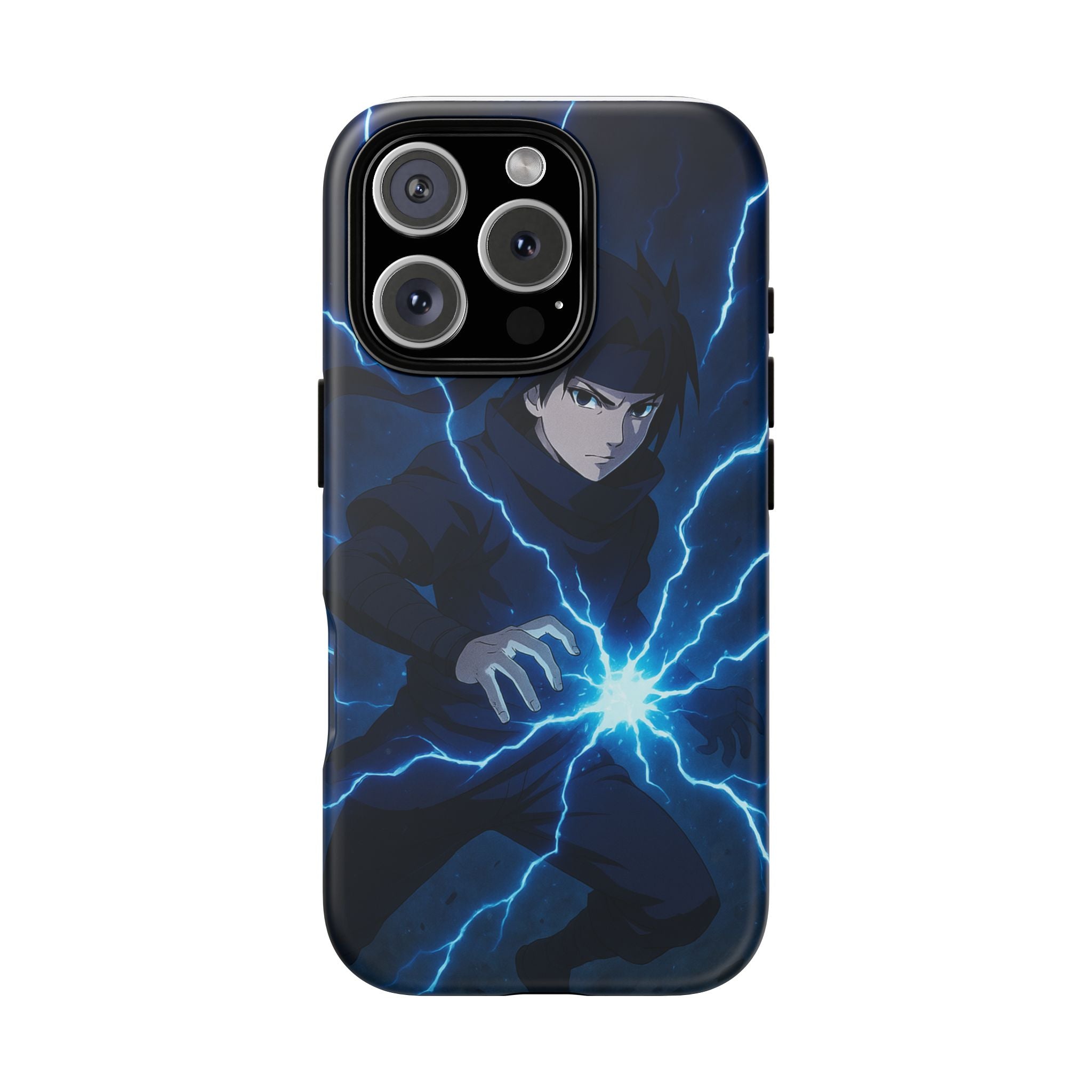 Anime Lightning Phone Case for Sasuke Fans