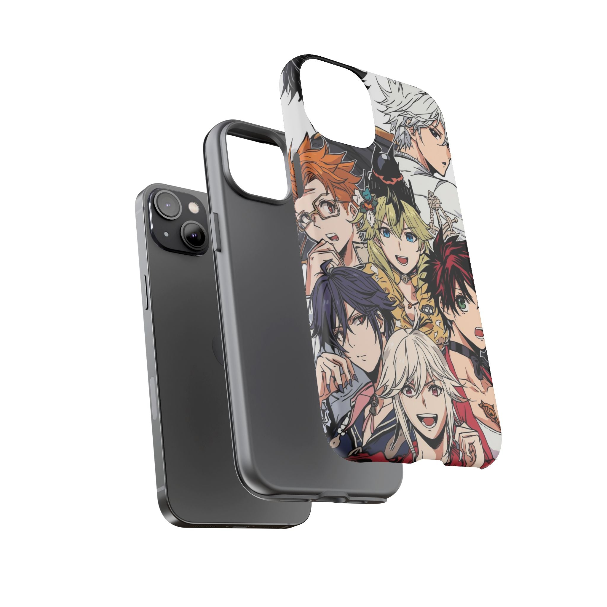 Anime Characters Tough Phone Case
