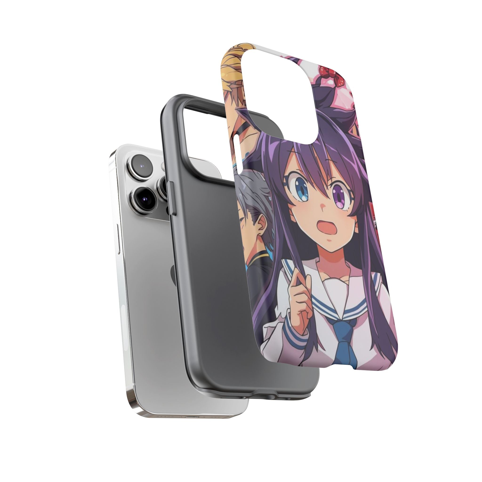Anime Inspired Tough Phone Case for Trendy Protection