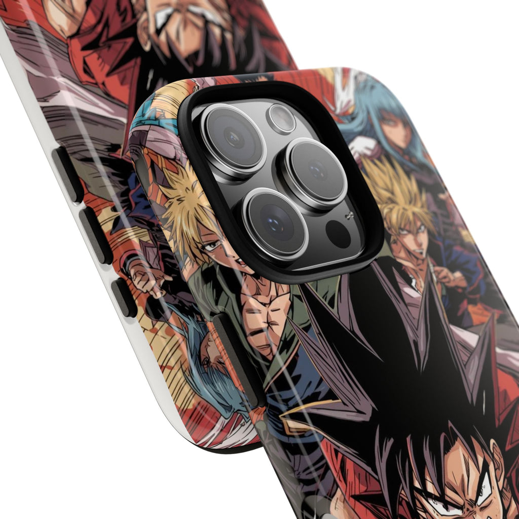 Anime Tough Case for Samsung Galaxy - Fierce Hero Design