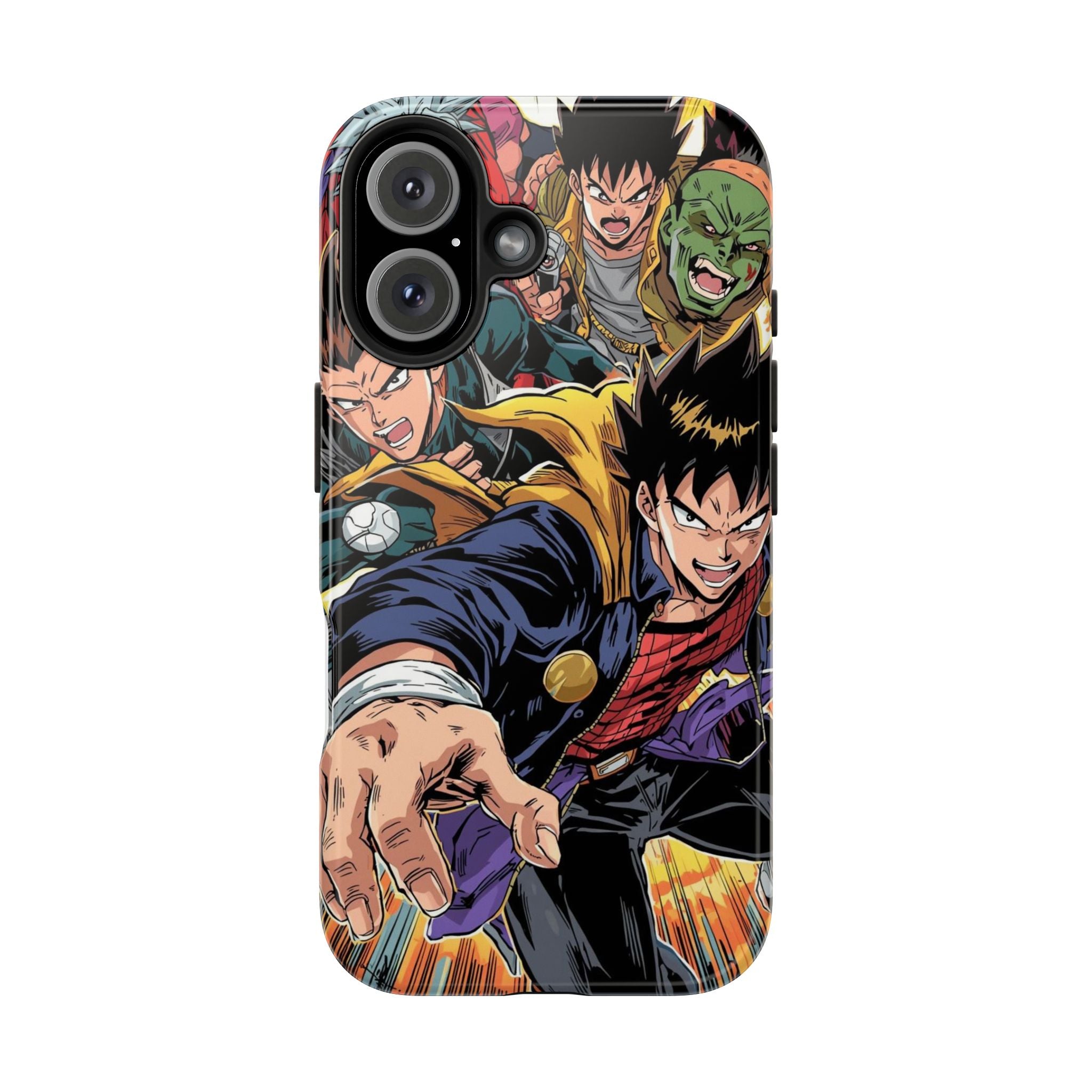 Anime Heroes Tough Phone Case – Durable Protection with Epic Designs