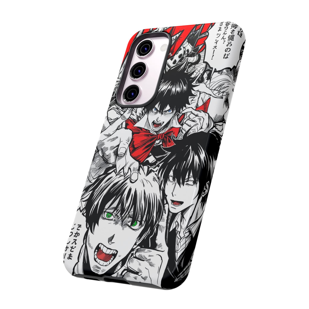 Anime Tough Phone Case with Bold Graphics