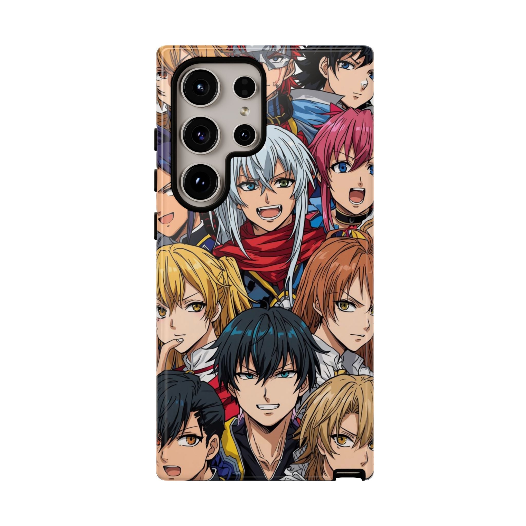 Anime-Inspired Phone Case with Bold Characters