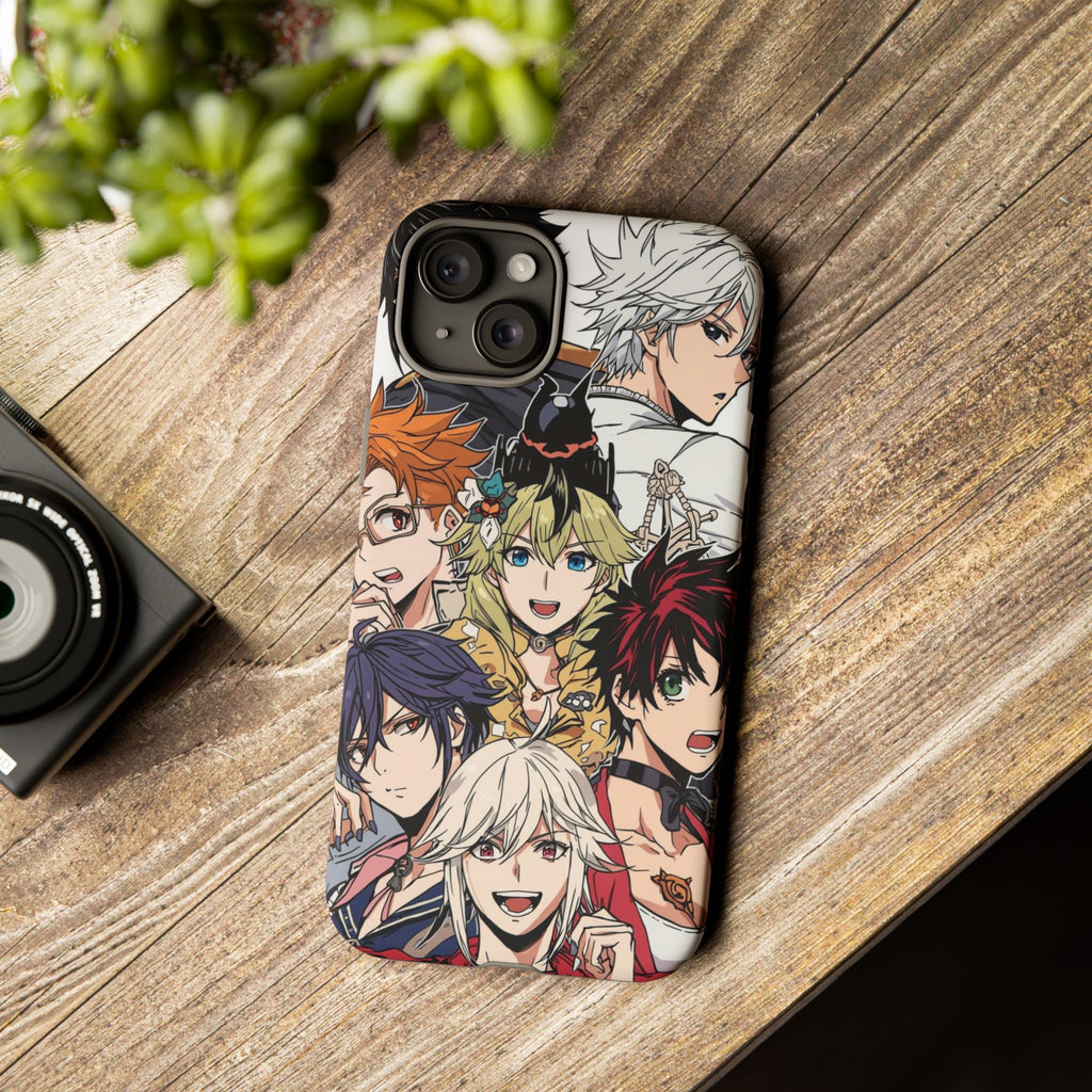 Anime Characters Tough Phone Case