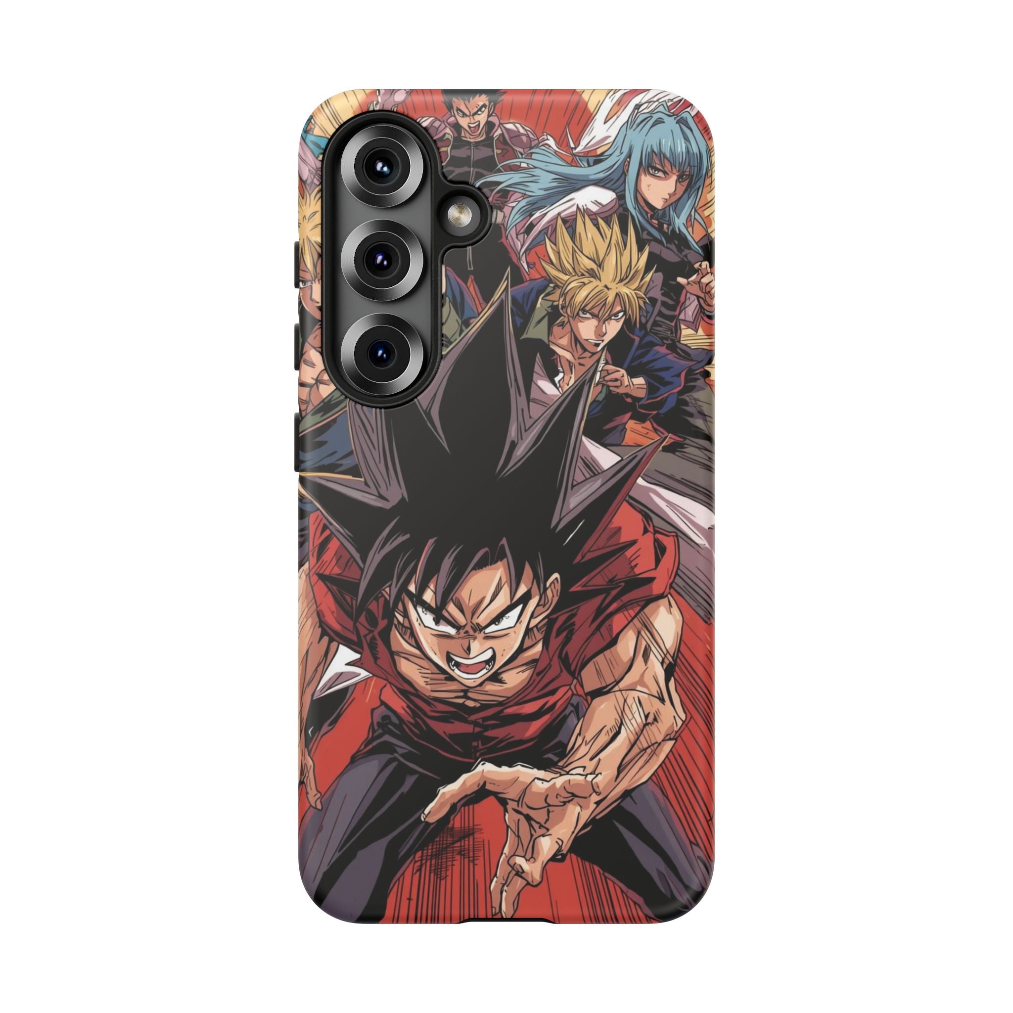 Anime Tough Case for Samsung Galaxy - Fierce Hero Design