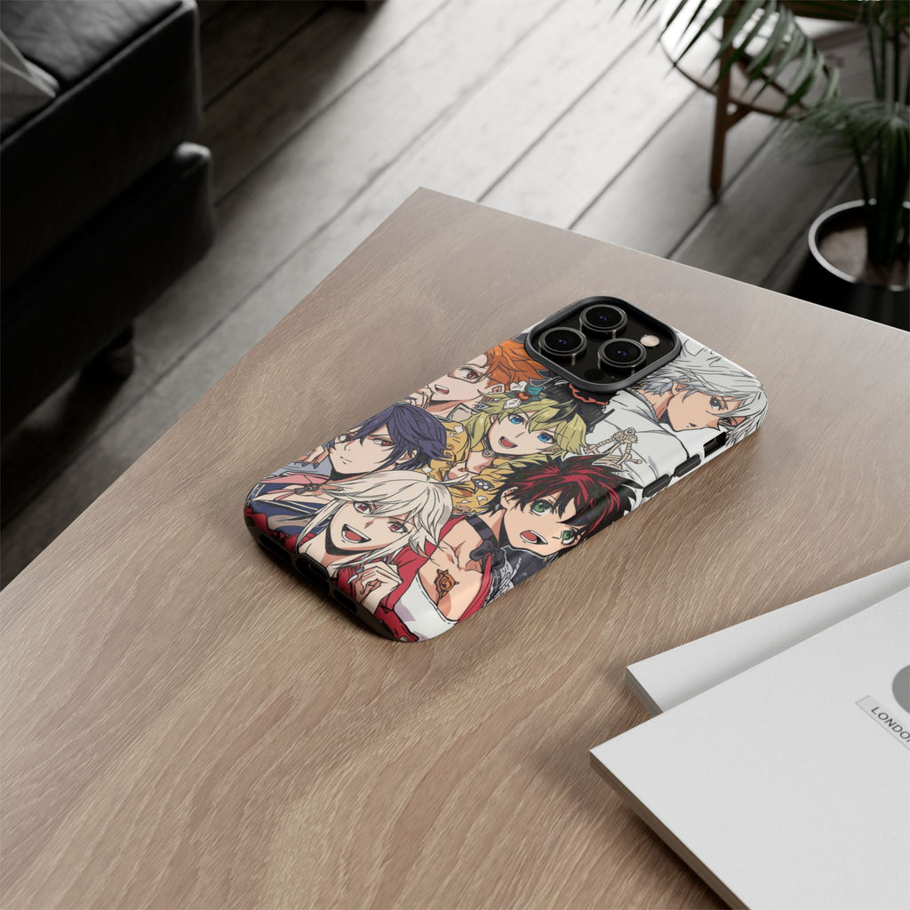 Anime Characters Tough Phone Case