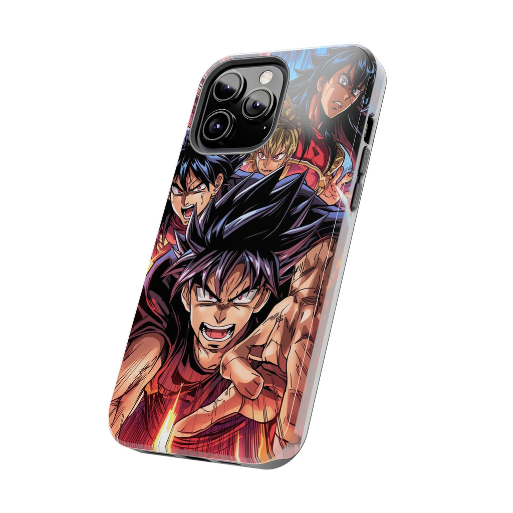 Anime Action Tough Phone Case for Gamers & Fans