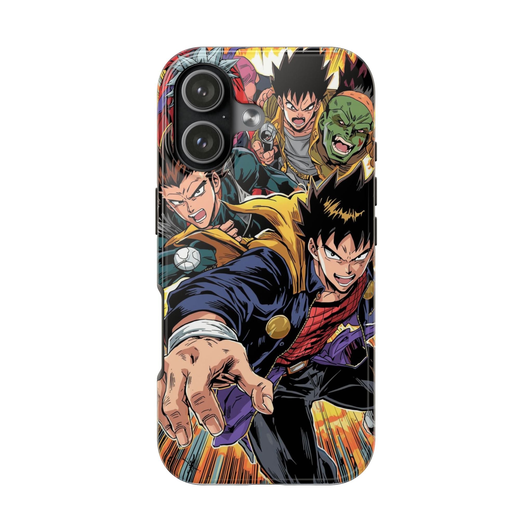Anime Heroes Tough Phone Case – Durable Protection with Epic Designs