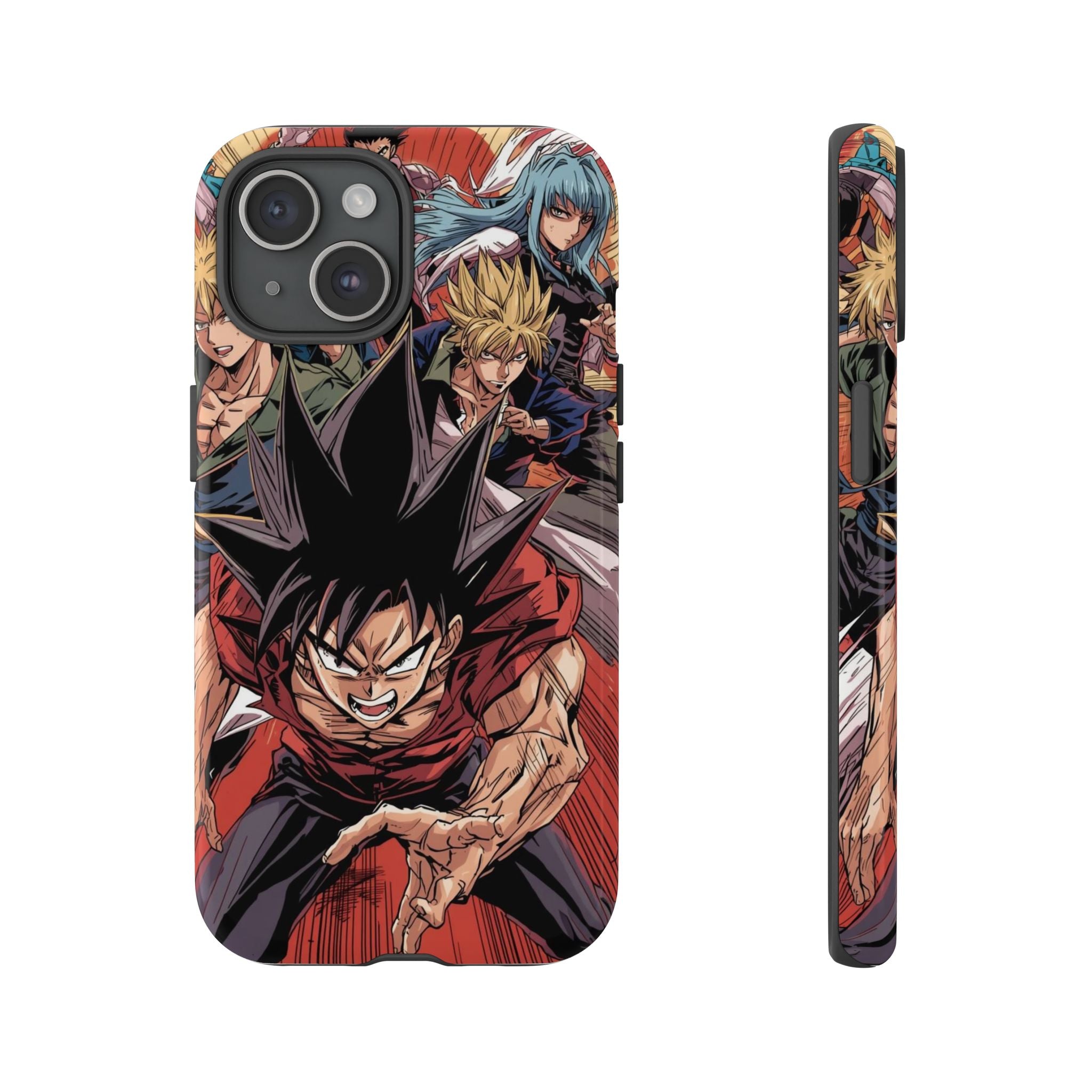 Anime Tough Case for Samsung Galaxy - Fierce Hero Design