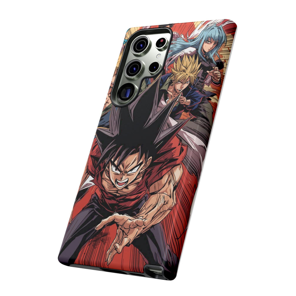 Anime Tough Case for Samsung Galaxy - Fierce Hero Design