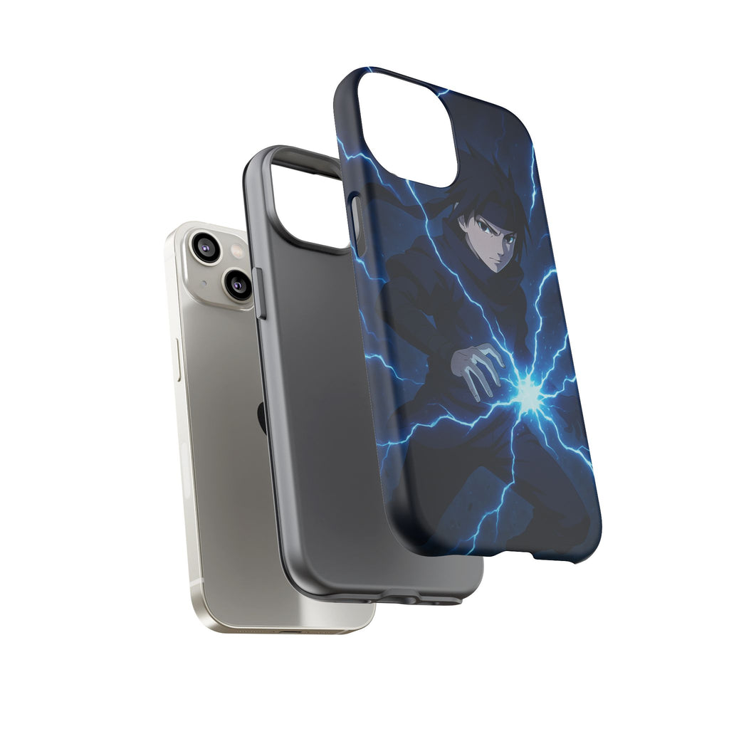 Anime Lightning Phone Case for Sasuke Fans