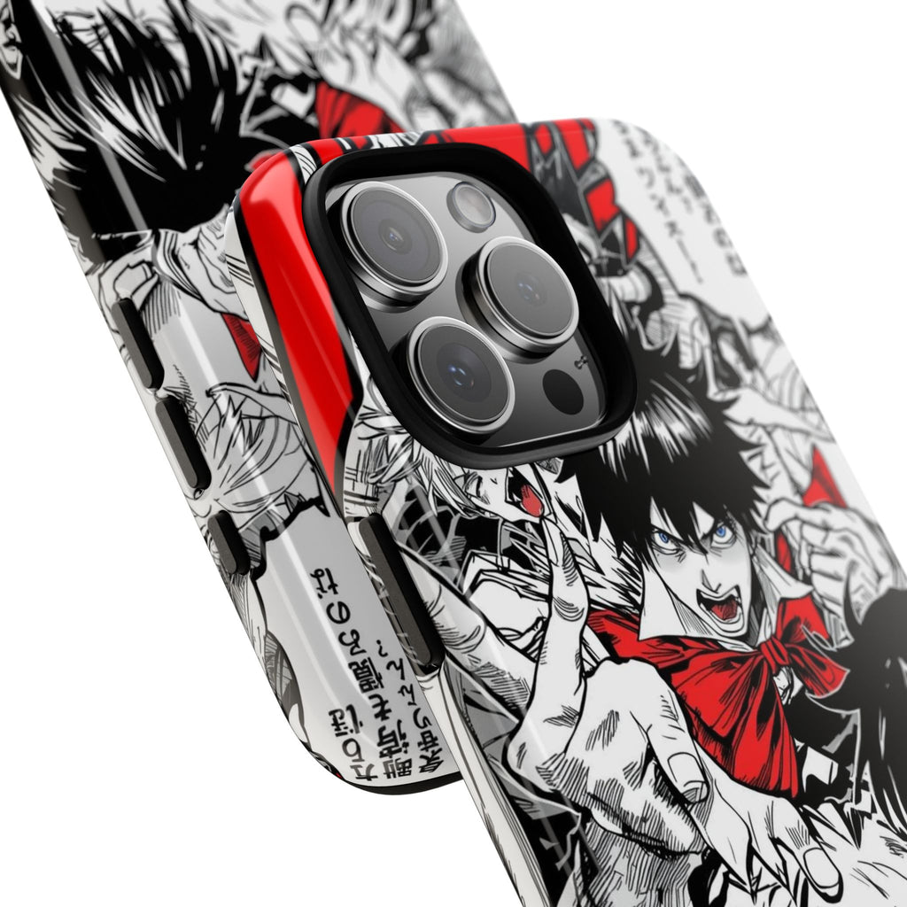 Anime Tough Phone Case with Bold Graphics