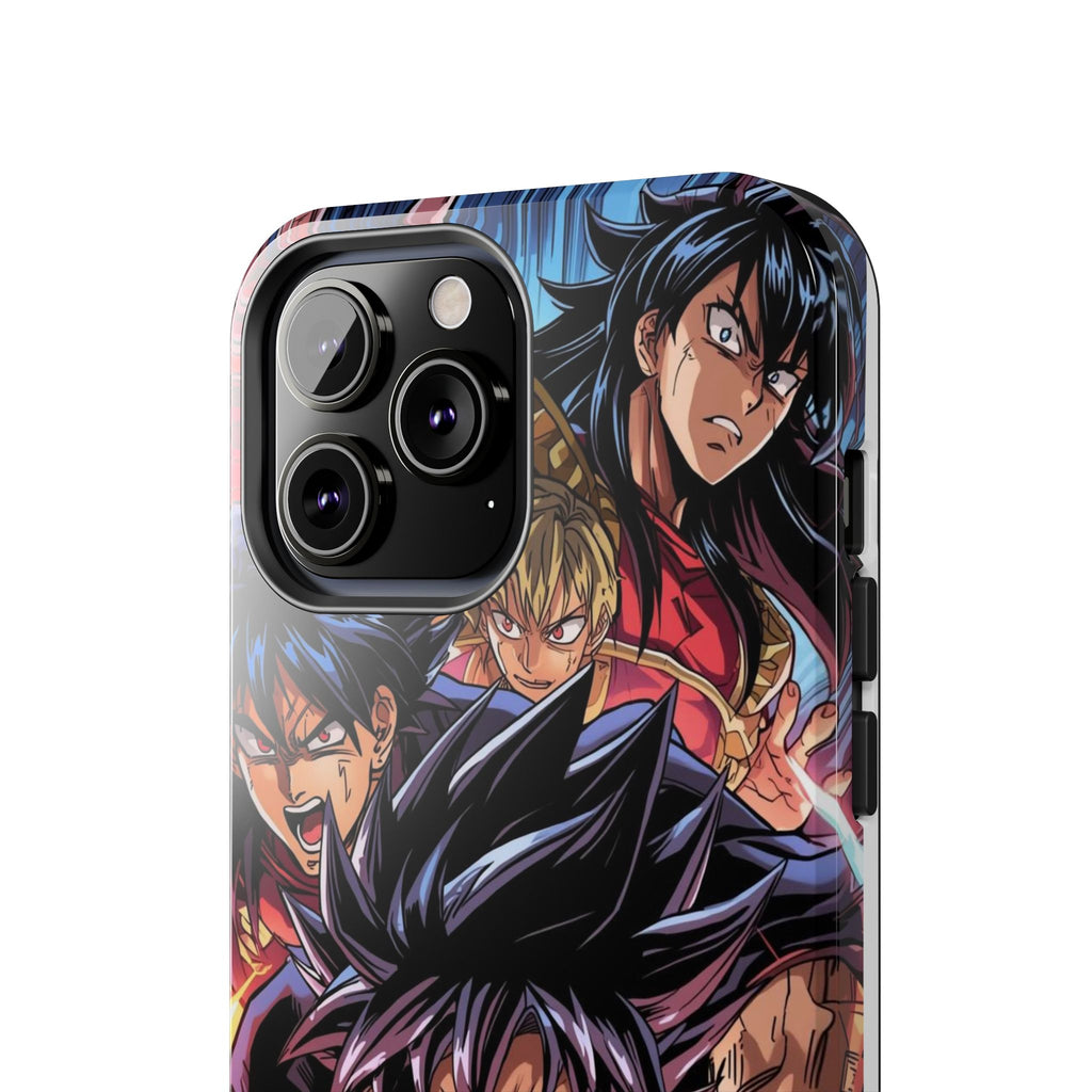 Anime Action Tough Phone Case for Gamers & Fans