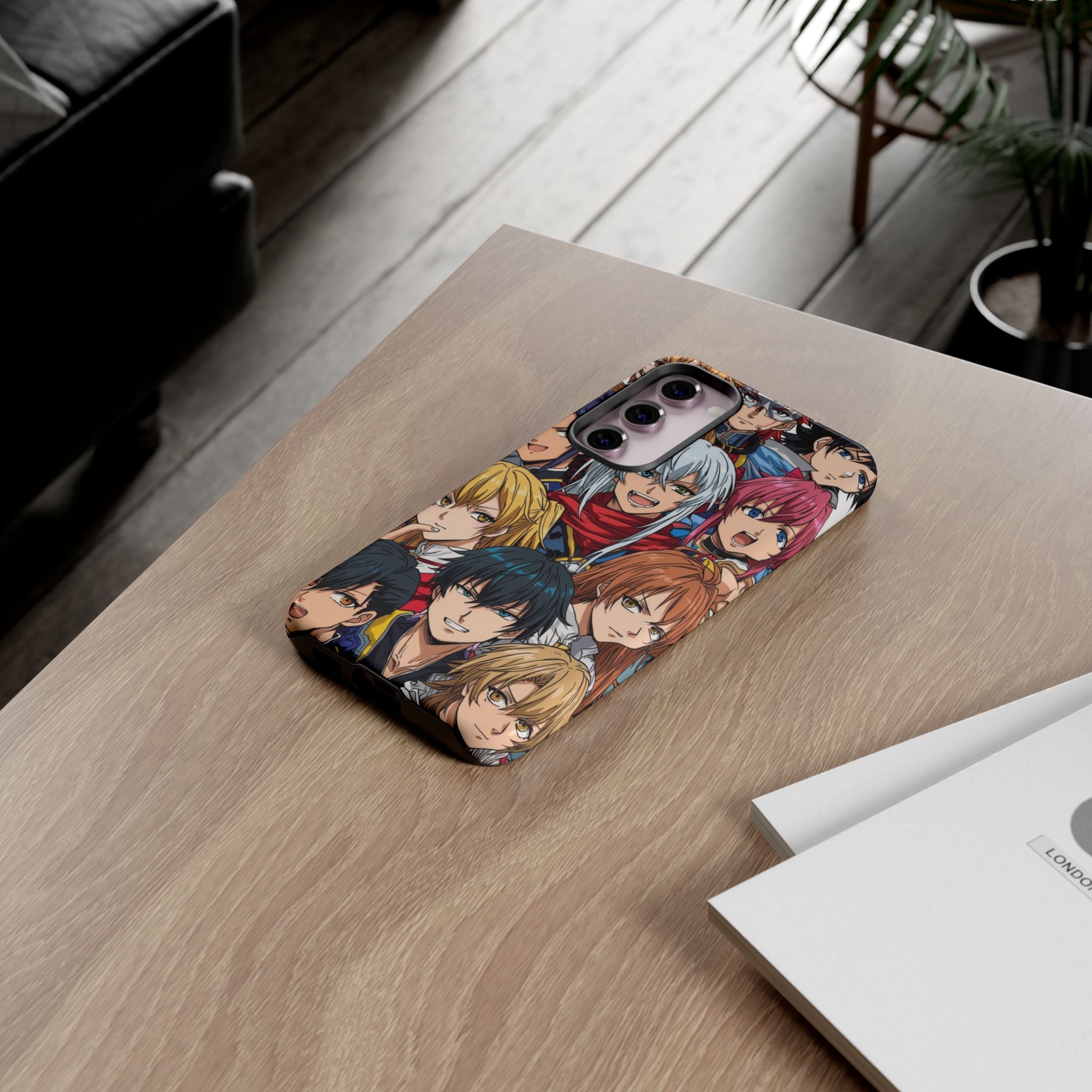 Anime-Inspired Phone Case with Bold Characters