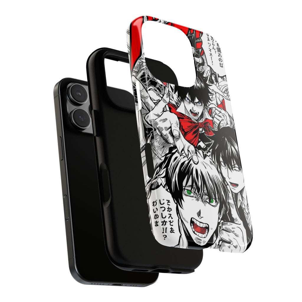 Anime Tough Phone Case with Bold Graphics