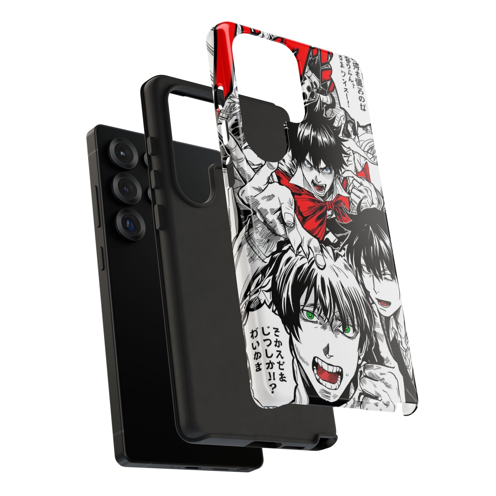 Anime Tough Phone Case with Bold Graphics