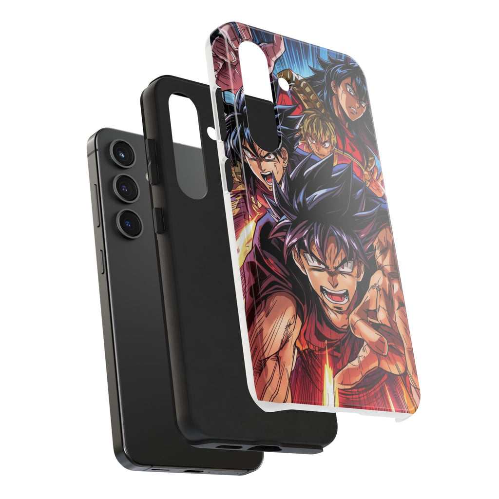 Anime Action Tough Phone Case for Gamers & Fans