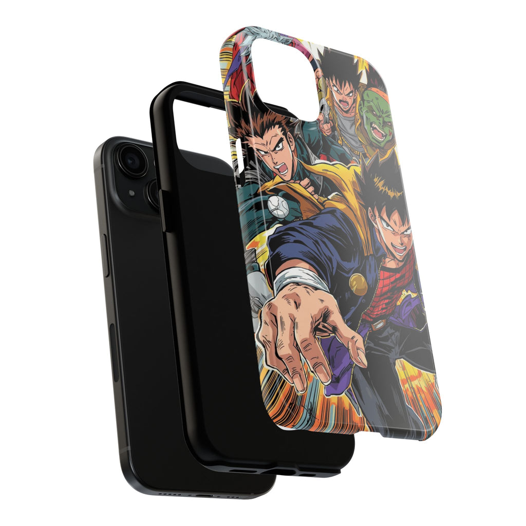 Anime Heroes Tough Phone Case – Durable Protection with Epic Designs