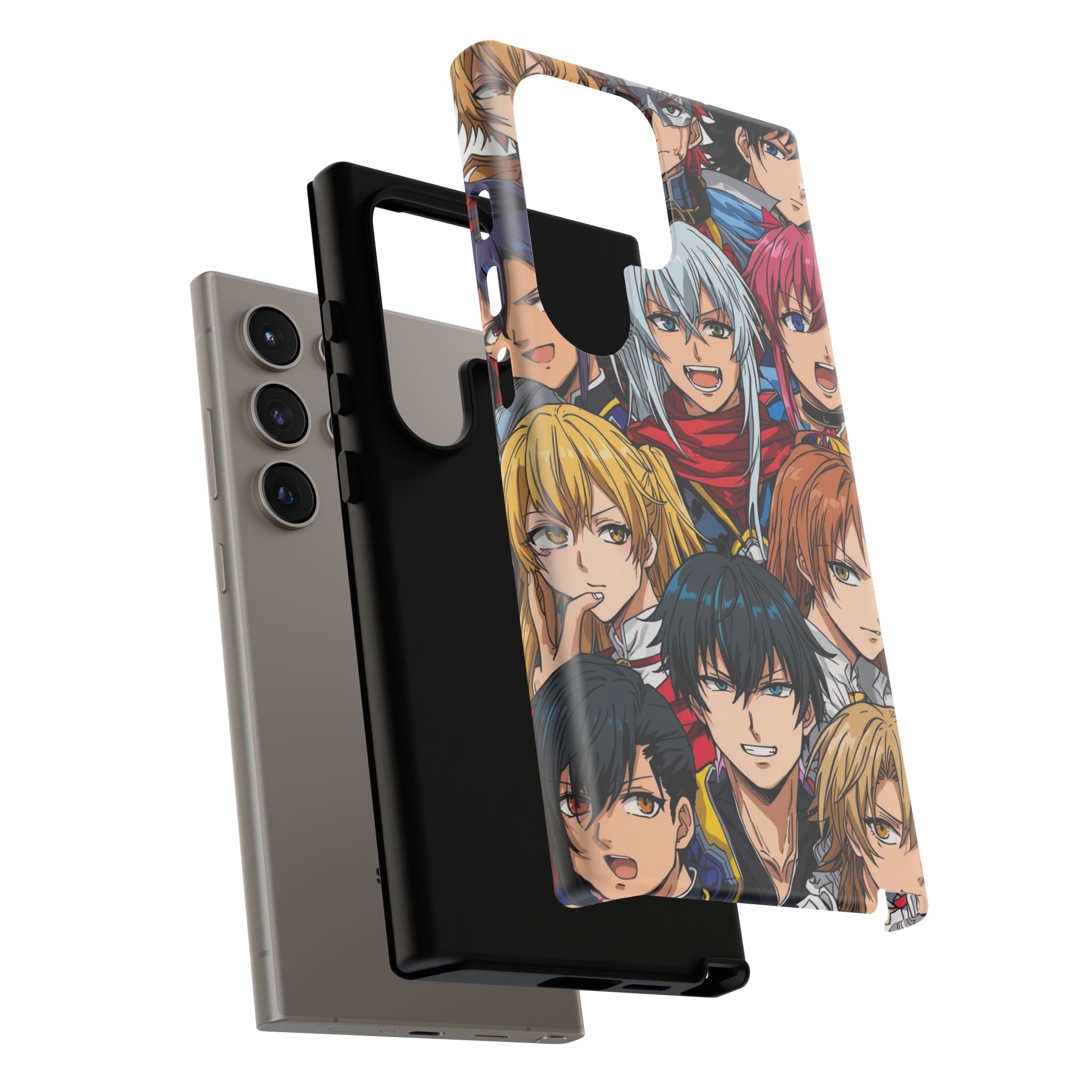 Anime-Inspired Phone Case with Bold Characters