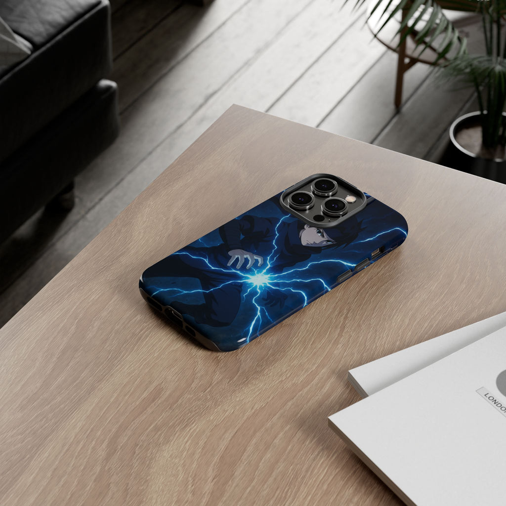 Anime Lightning Phone Case for Sasuke Fans
