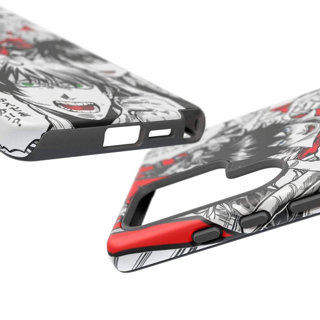 Anime Tough Phone Case with Bold Graphics
