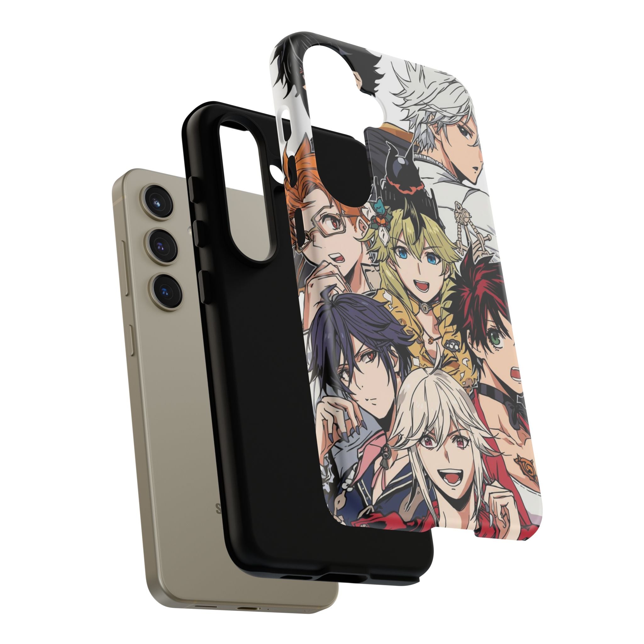 Anime Characters Tough Phone Case