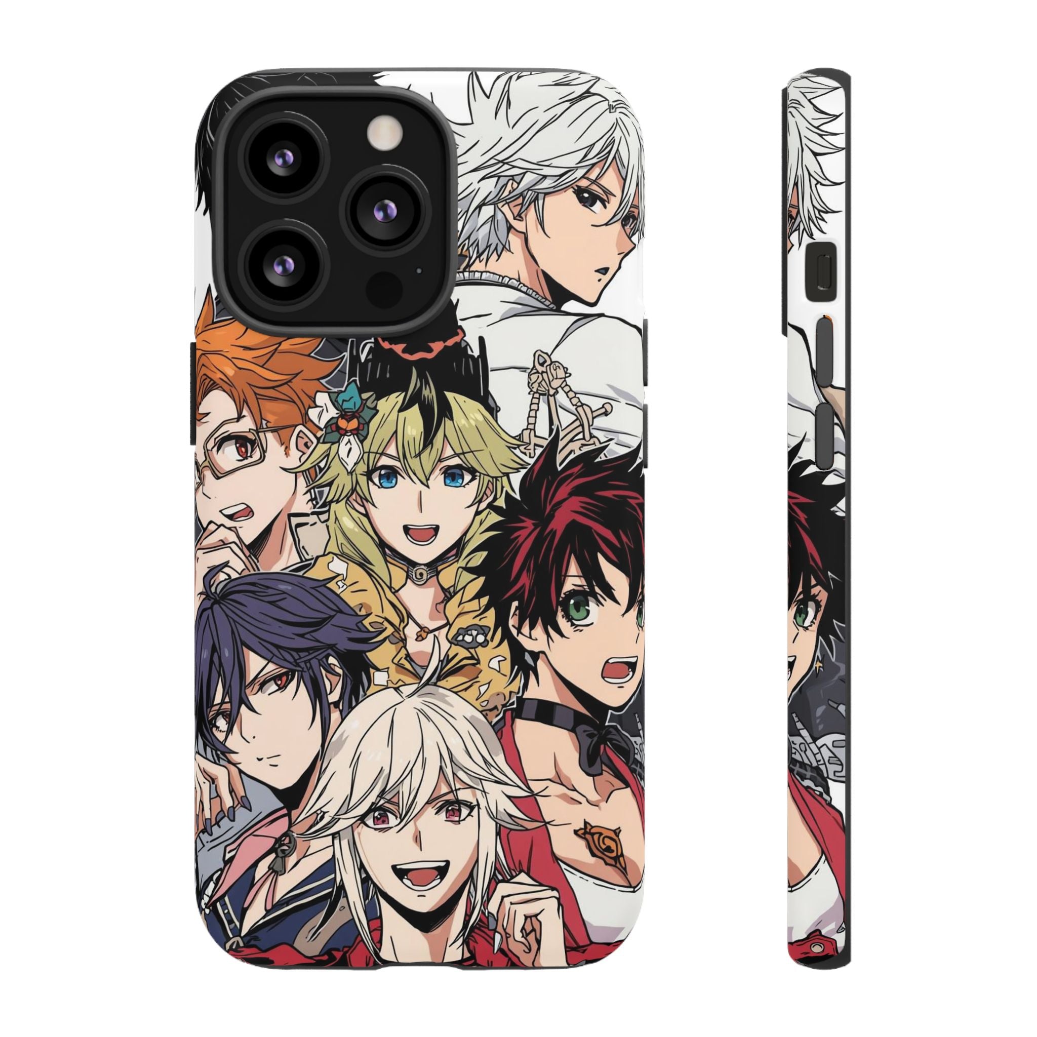 Anime Characters Tough Phone Case