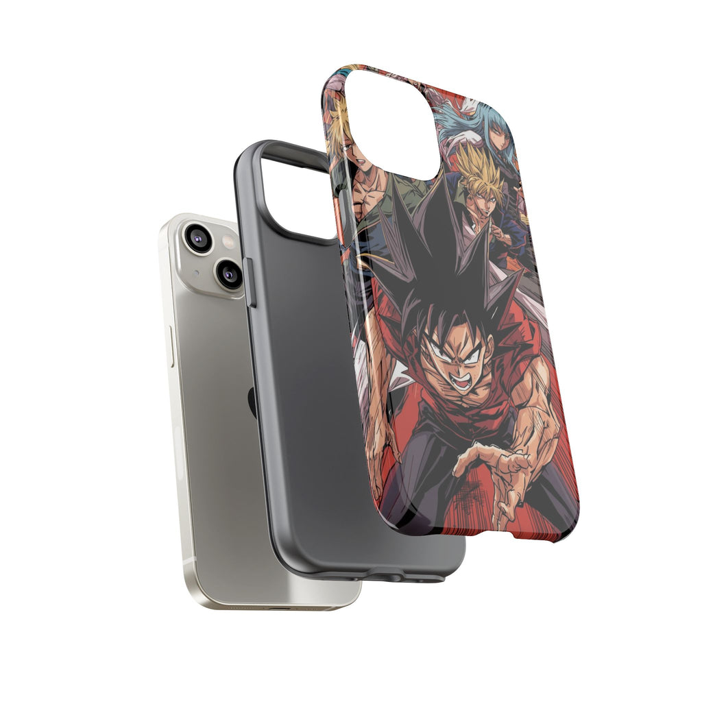 Anime Tough Case for Samsung Galaxy - Fierce Hero Design