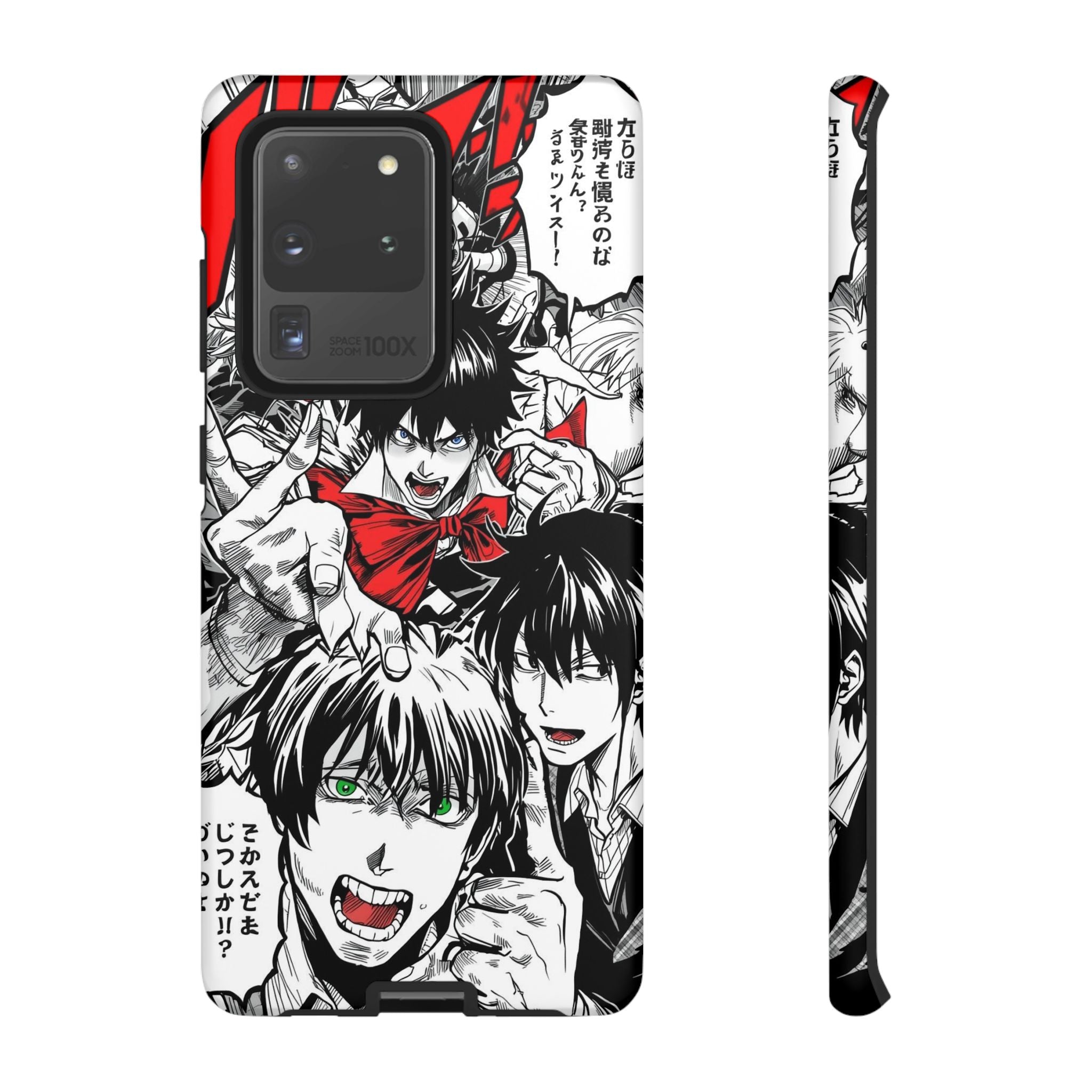Anime Tough Phone Case with Bold Graphics