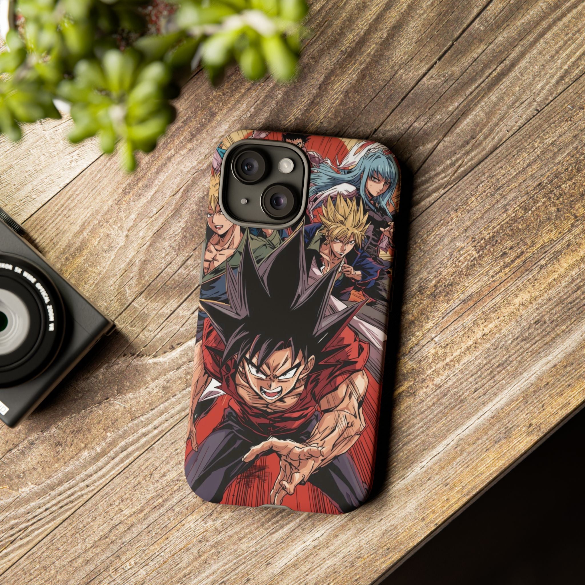 Anime Tough Case for Samsung Galaxy - Fierce Hero Design