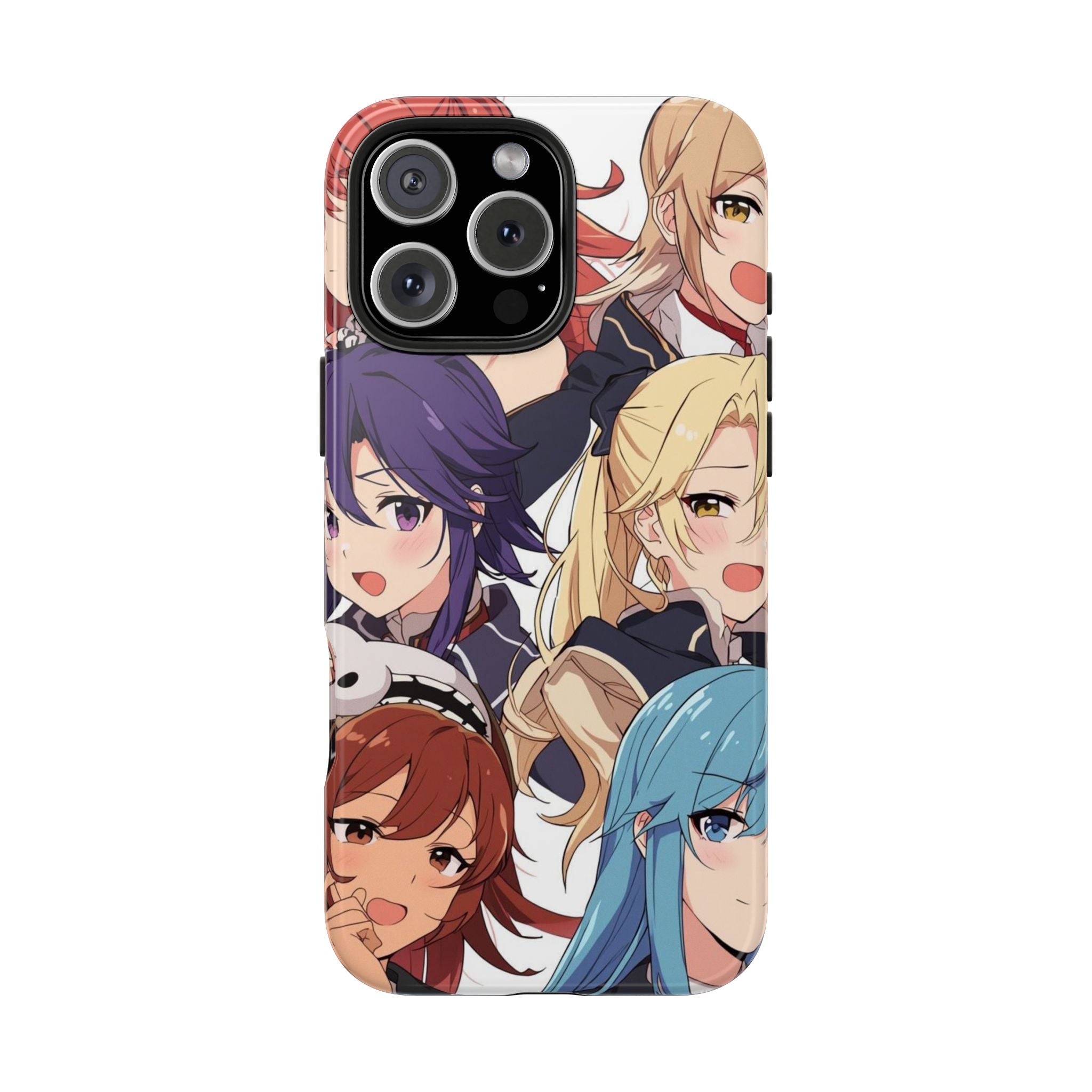 Anime Character Tough Phone Case - Durable Protection with Unique Design